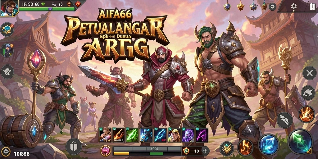 Gameplay AIFA66 yang mendebarkan dan penuh aksi ARPG.
