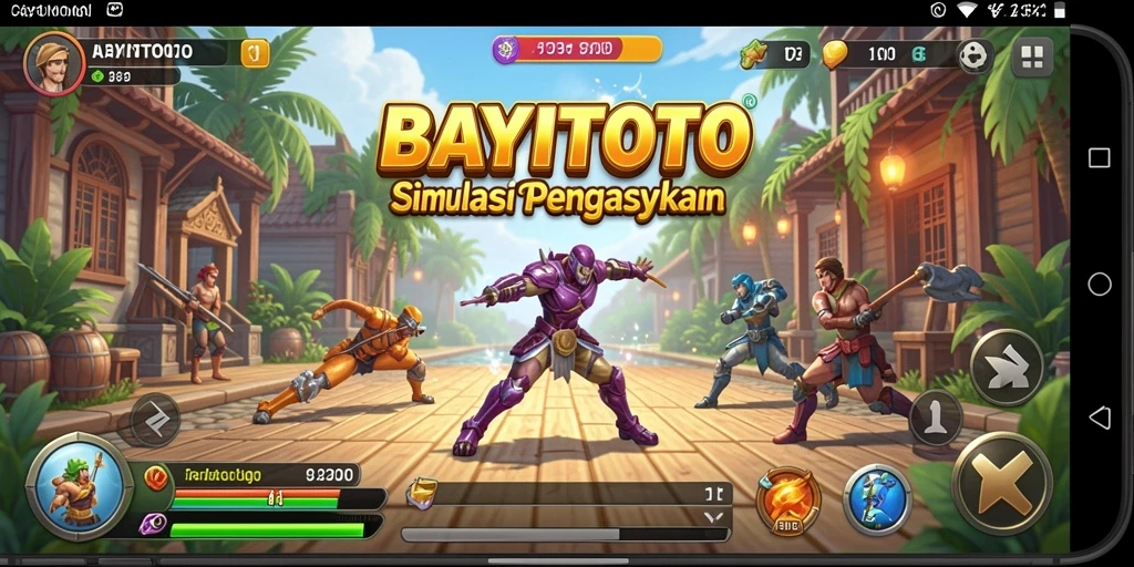 Tampilan gameplay <strong>BAYITOTO</strong> yang menakjubkan dengan elemen interaktif.
