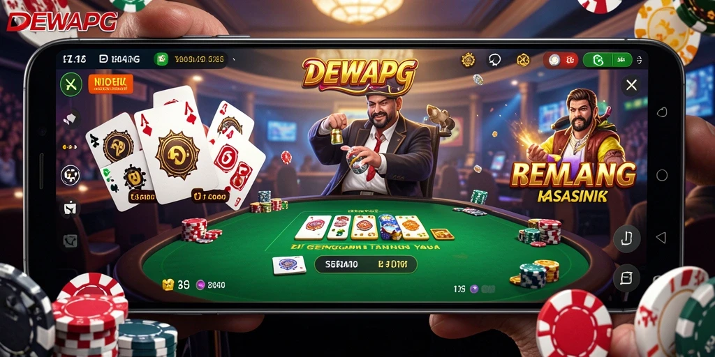 Tampilan menarik dari gameplay Kasino di DEWAPG.