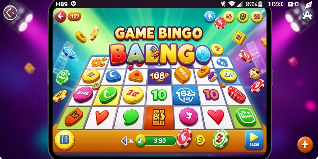 Screenshot H89 menampilkan gameplay Bingo yang dinamis dan seru.