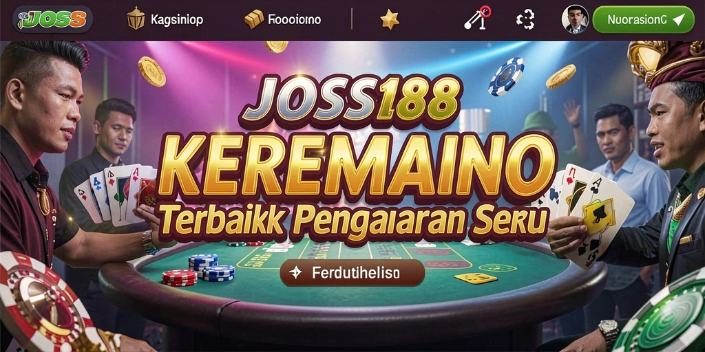 Tampilan menarik dari gameplay JOSS188 yang mendebarkan.
