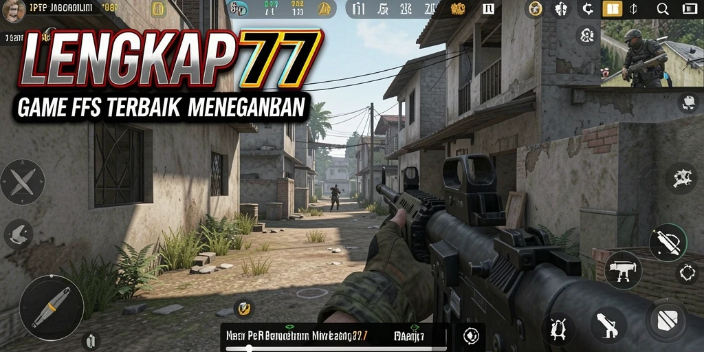 Tampilan gameplay intens dari LENGKAP777 saat bertempur di medan perang.
