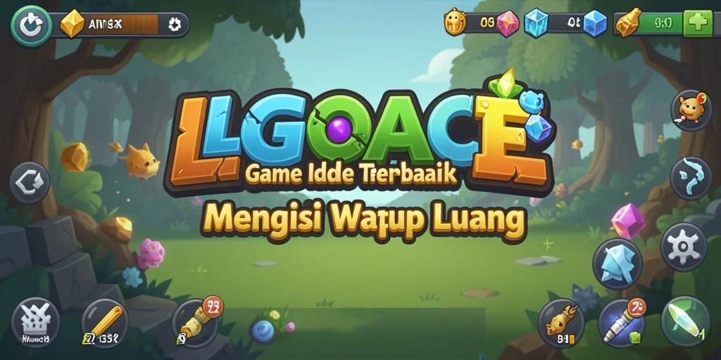 Screenshot gameplay LGOACE menunjukkan karakter yang aktif dan sistem otomatis yang menarik.