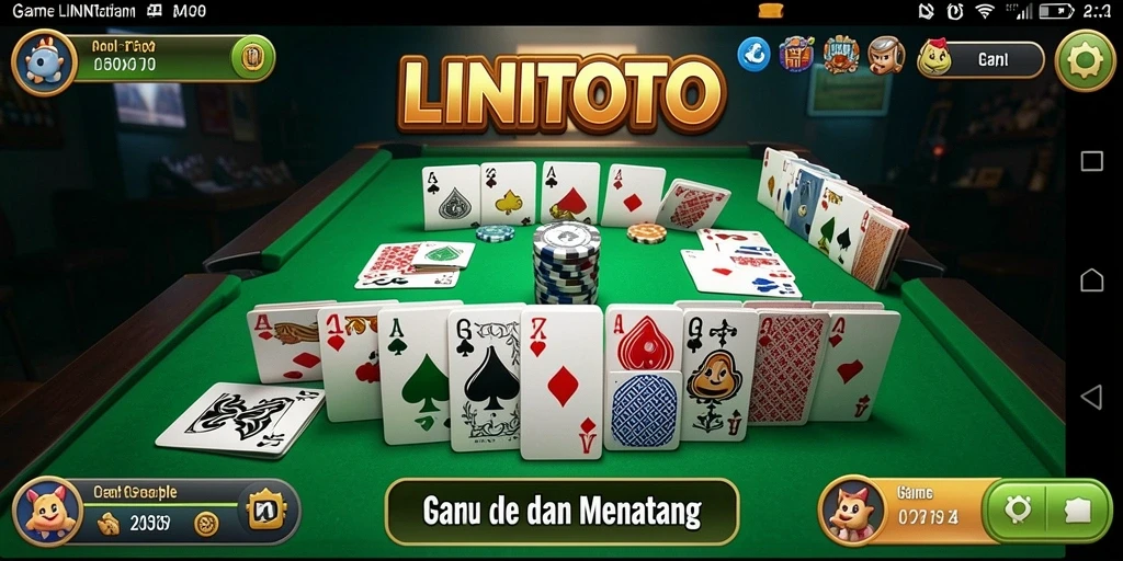 Tampilan gameplay LINITOTO yang seru dan penuh tantangan.