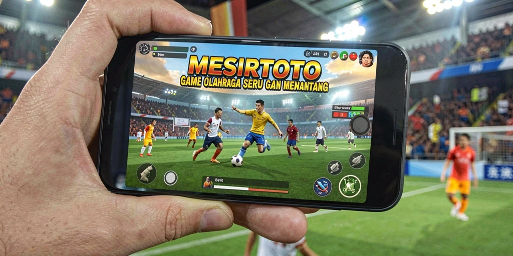 Tangkapan layar gameplay <strong>MESIRTOTO</strong> yang menampilkan pertandingan olahraga yang seru.