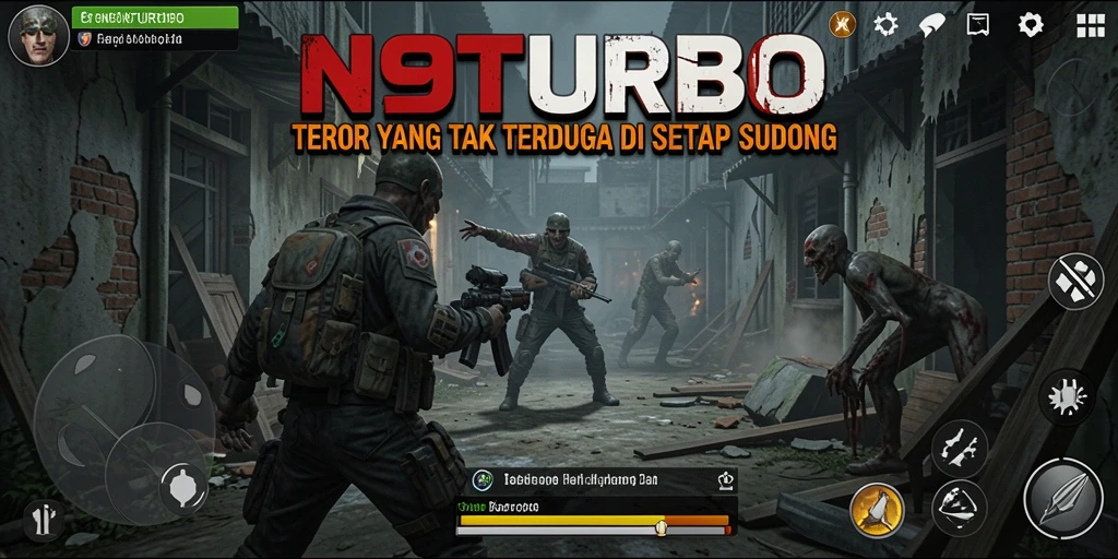 Tangkap momen menegangkan dari gameplay N9TURBO saat teror menanti.