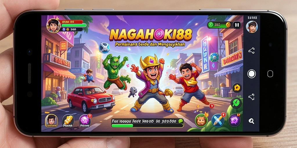 Tampilan screenshot gameplay seru dari NAGAHOKI88.