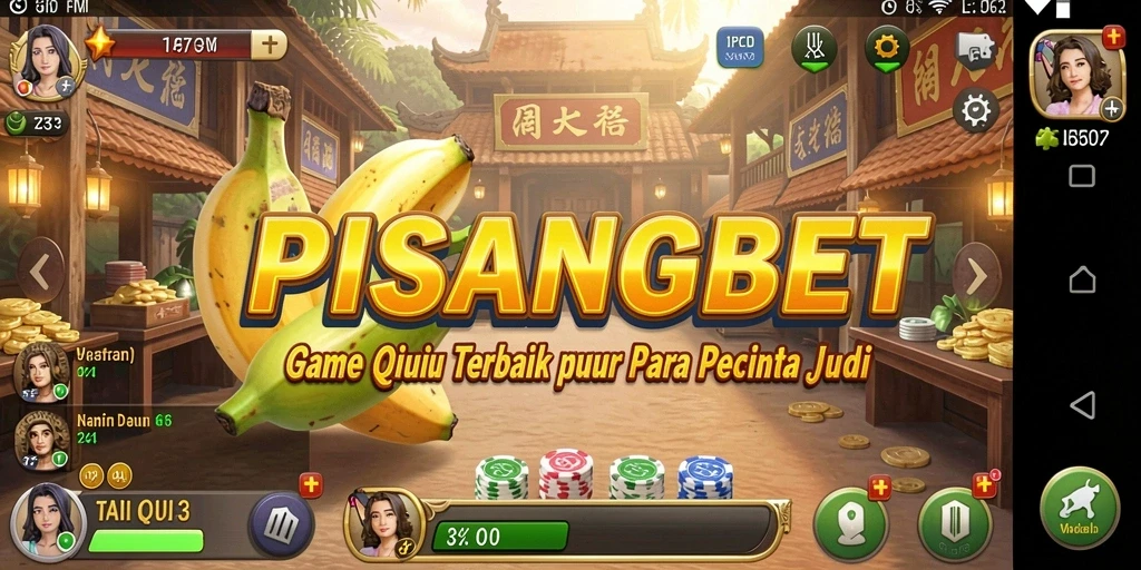Tampilan menarik dari gameplay QiuQiu di PISANGBET.