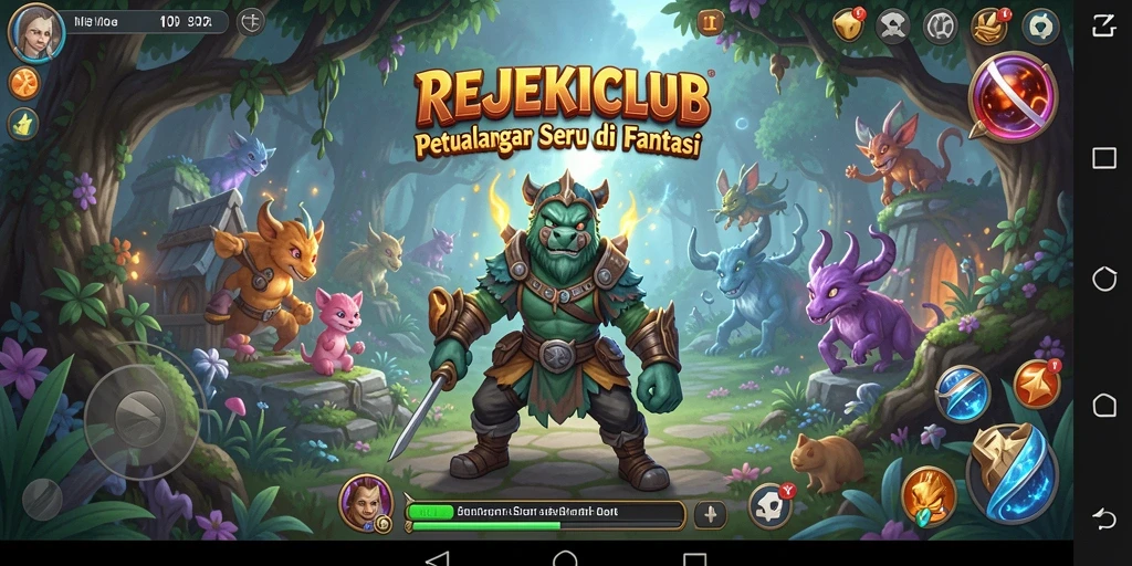 Gameplay menegangkan di dunia fantasi REJEKICLUB.