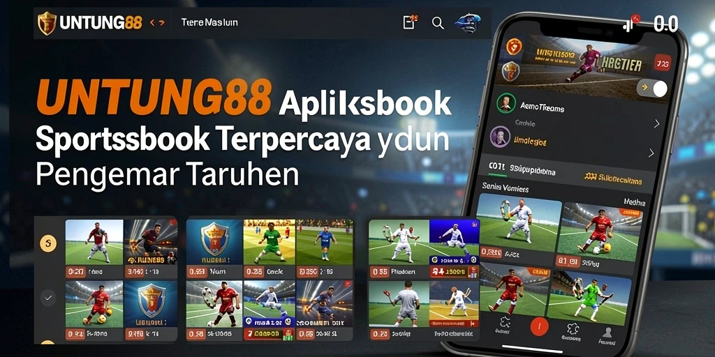 Tampilan antarmuka UNTUNG88 yang menarik dalam gameplay Sportsbook.