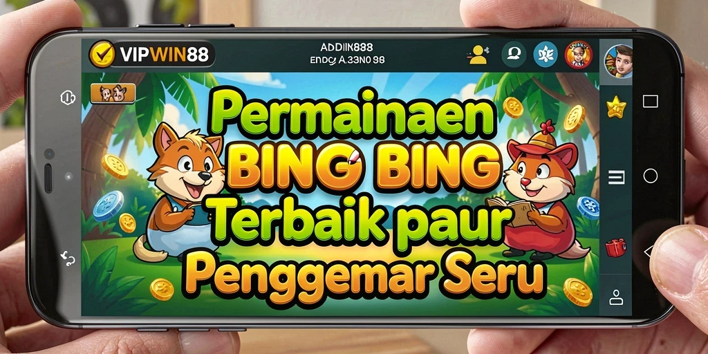 Tampilan gameplay Bingo yang seru di VIPWIN88.