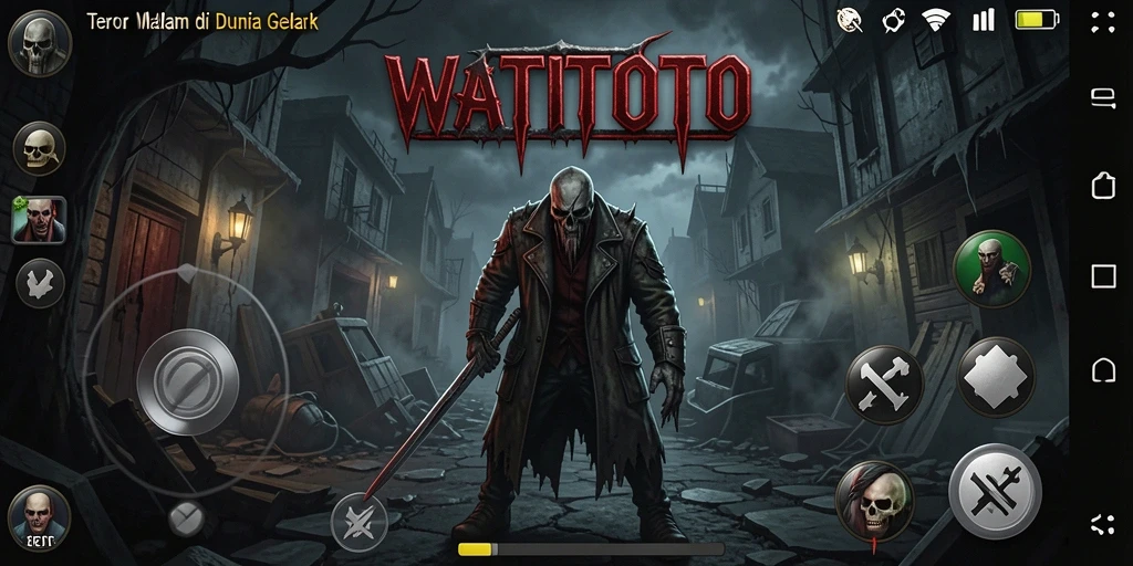 Gameplay WATITOTO yang menegangkan dan mencekam.